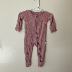 Little Sleepies Girls Pink Footie Size Newborn
